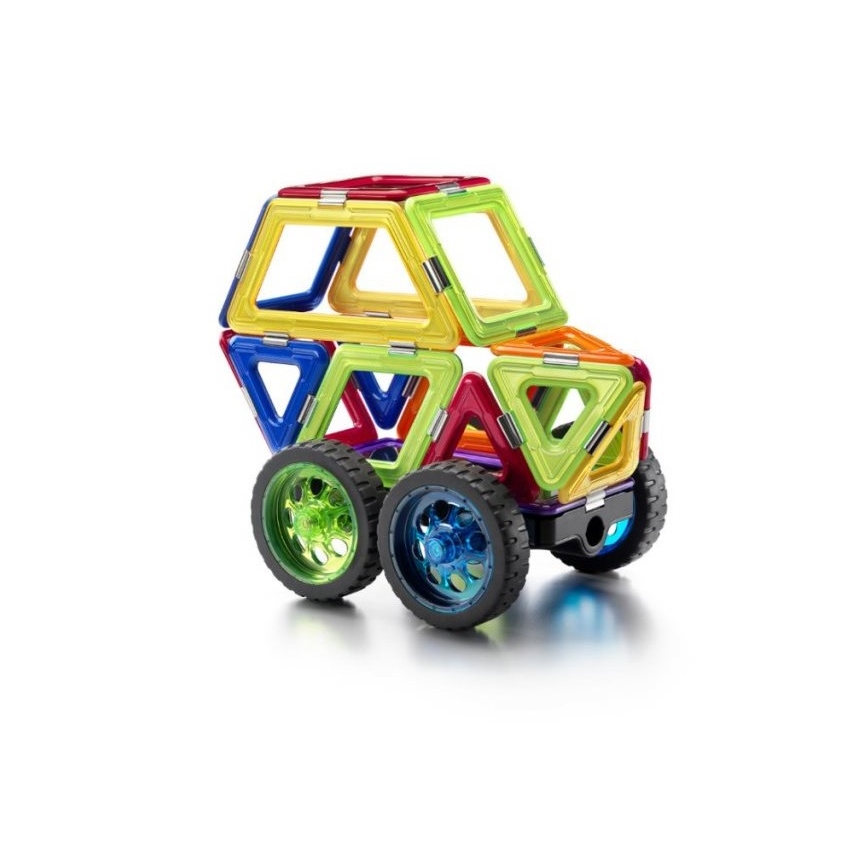 GeoSmart - Magnetická stavebnica 100 ks