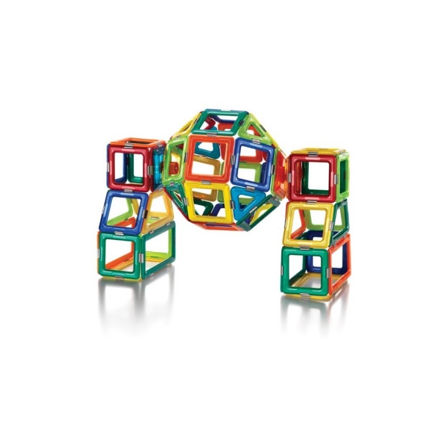 GeoSmart - Magnetická stavebnica 100 ks