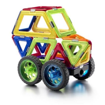 GeoSmart - Magnetická stavebnica 100 ks