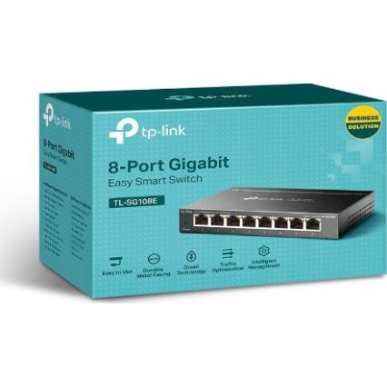 Gigabitový Easy Smart switch s 8 portami