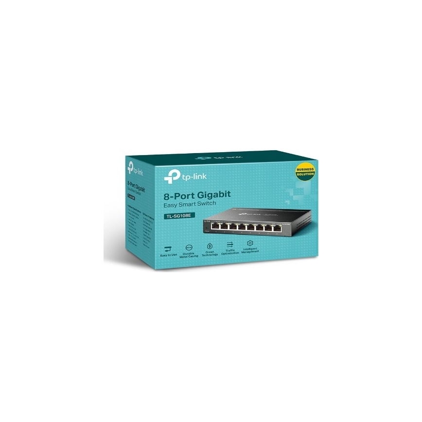 Gigabitový Easy Smart switch s 8 portami