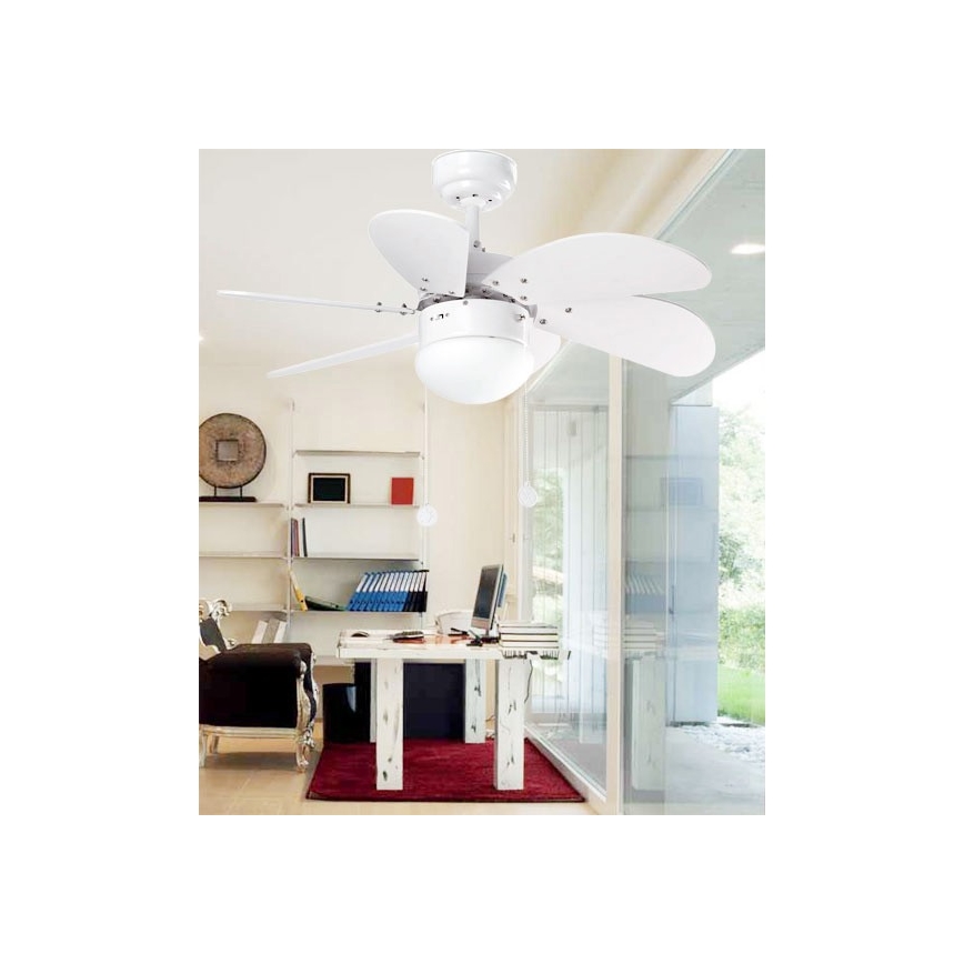 Globo - Stropný ventilátor 1xE14/60W/230V