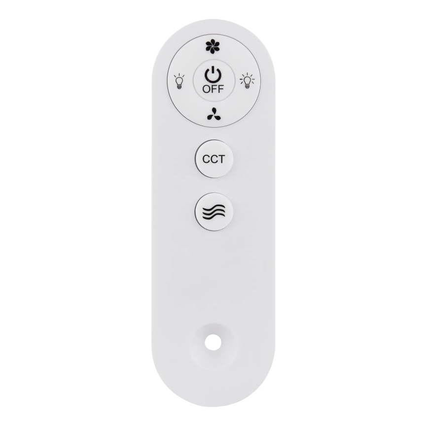 Globo - LED Stmievateľný stropný ventilátor LED/10W/230V 3000-6500K biela + diaľkové ovládanie