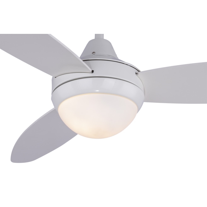 Globo - Stropný ventilátor 2xE14/40W/230V + diaľkové ovládanie