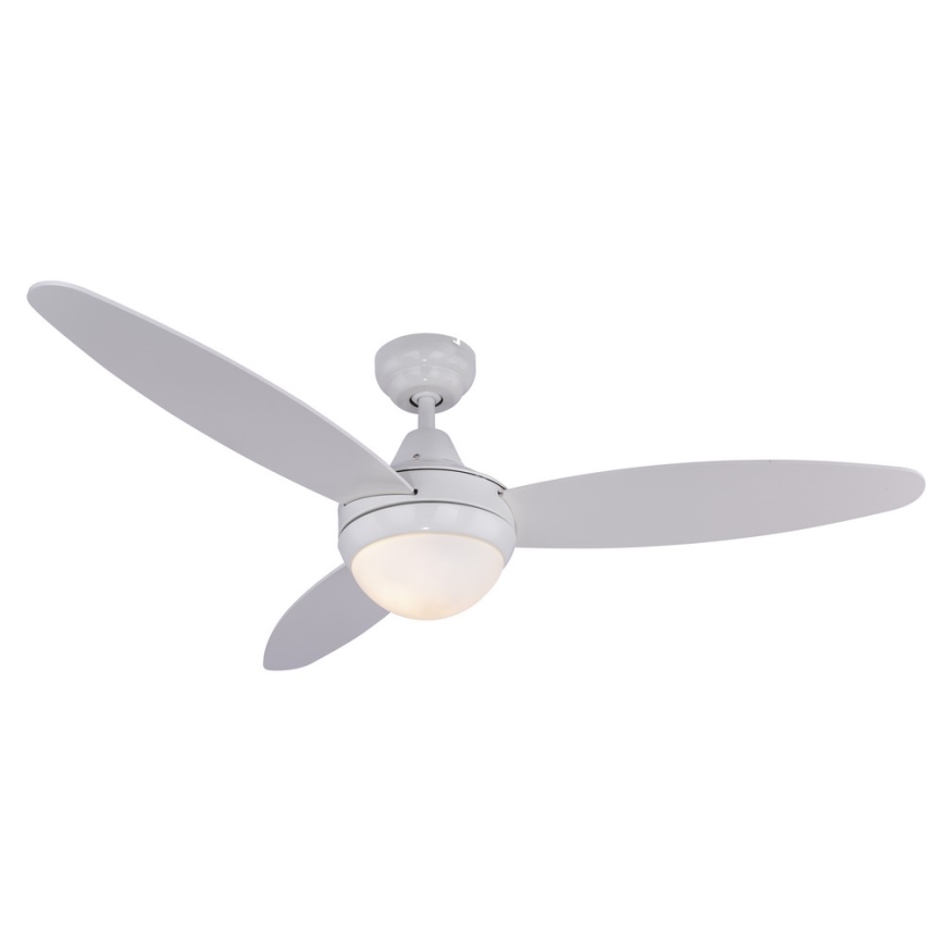 Globo - Stropný ventilátor 2xE14/40W/230V + diaľkové ovládanie