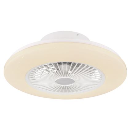 Globo - LED Stmievateľné stropné svietidlo s ventilátorom LED/30W/230V 3000-6500K + diaľkové ovládanie