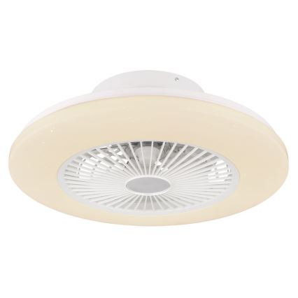 Globo - LED Stmievateľné stropné svietidlo s ventilátorom LED/30W/230V 3000-6500K + diaľkové ovládanie