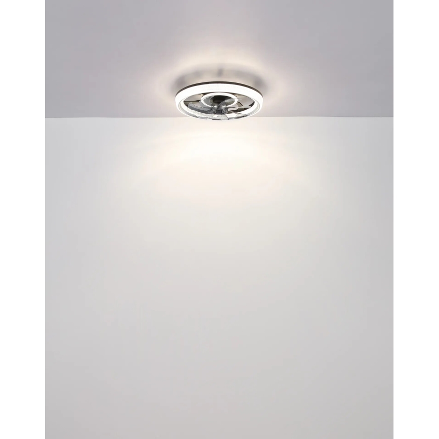 Globo - LED Stmievateľný stropný ventilátor LED/30W/230V 2700-6000K + diaľkové ovládanie