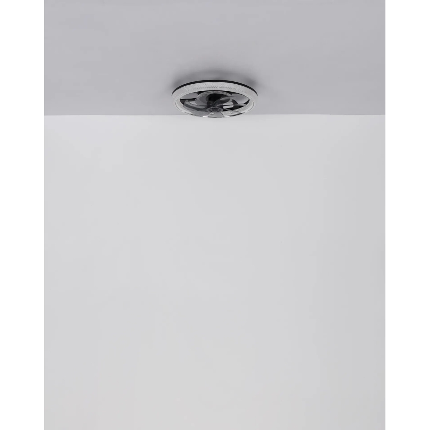 Globo - LED Stmievateľný stropný ventilátor LED/30W/230V 2700-6000K + diaľkové ovládanie