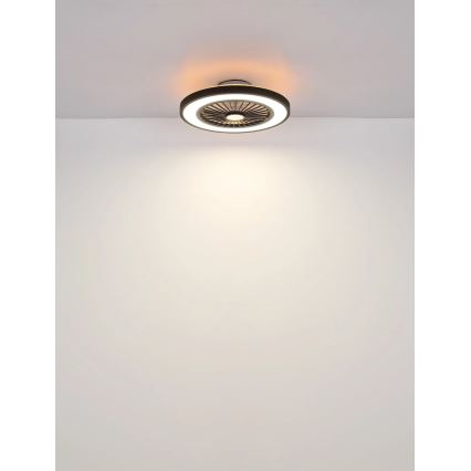 Globo - LED Stmievateľný stropný ventilátor LED/45W/230V 3000-6500K + diaľkové ovládanie