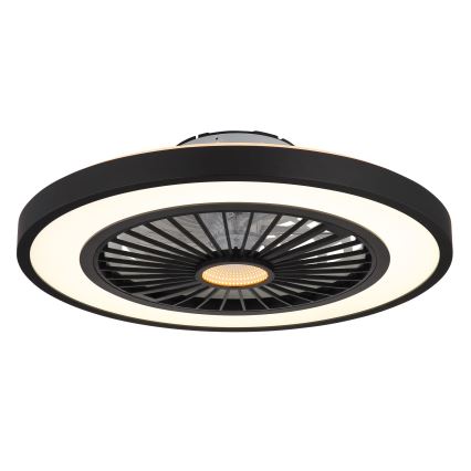 Globo - LED Stmievateľný stropný ventilátor LED/45W/230V 3000-6500K + diaľkové ovládanie