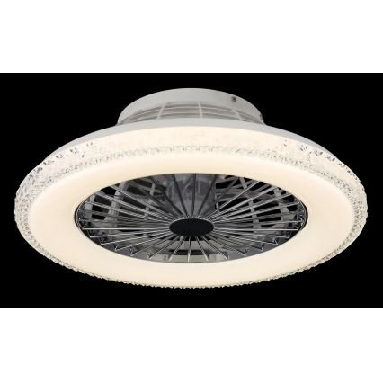Globo - LED Stmievateľný stropný ventilátor LED/40W/230V 3000-6500K + diaľkové ovládanie