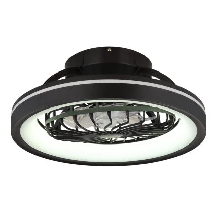 Globo - LED RGB Stmievateľný stropný ventilátor LED/40W/230V 2700-6500K + diaľkové ovládanie