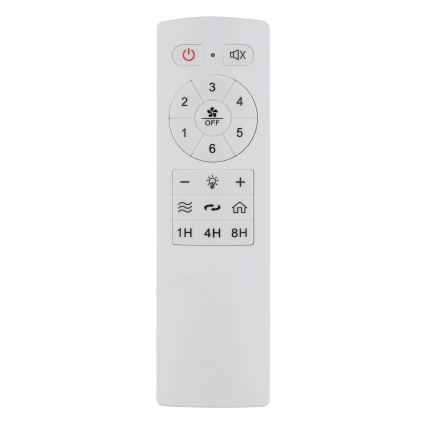 Globo - LED Stmievateľný stropný ventilátor LED/20W/230V 3000-6500K + diaľkové ovládanie