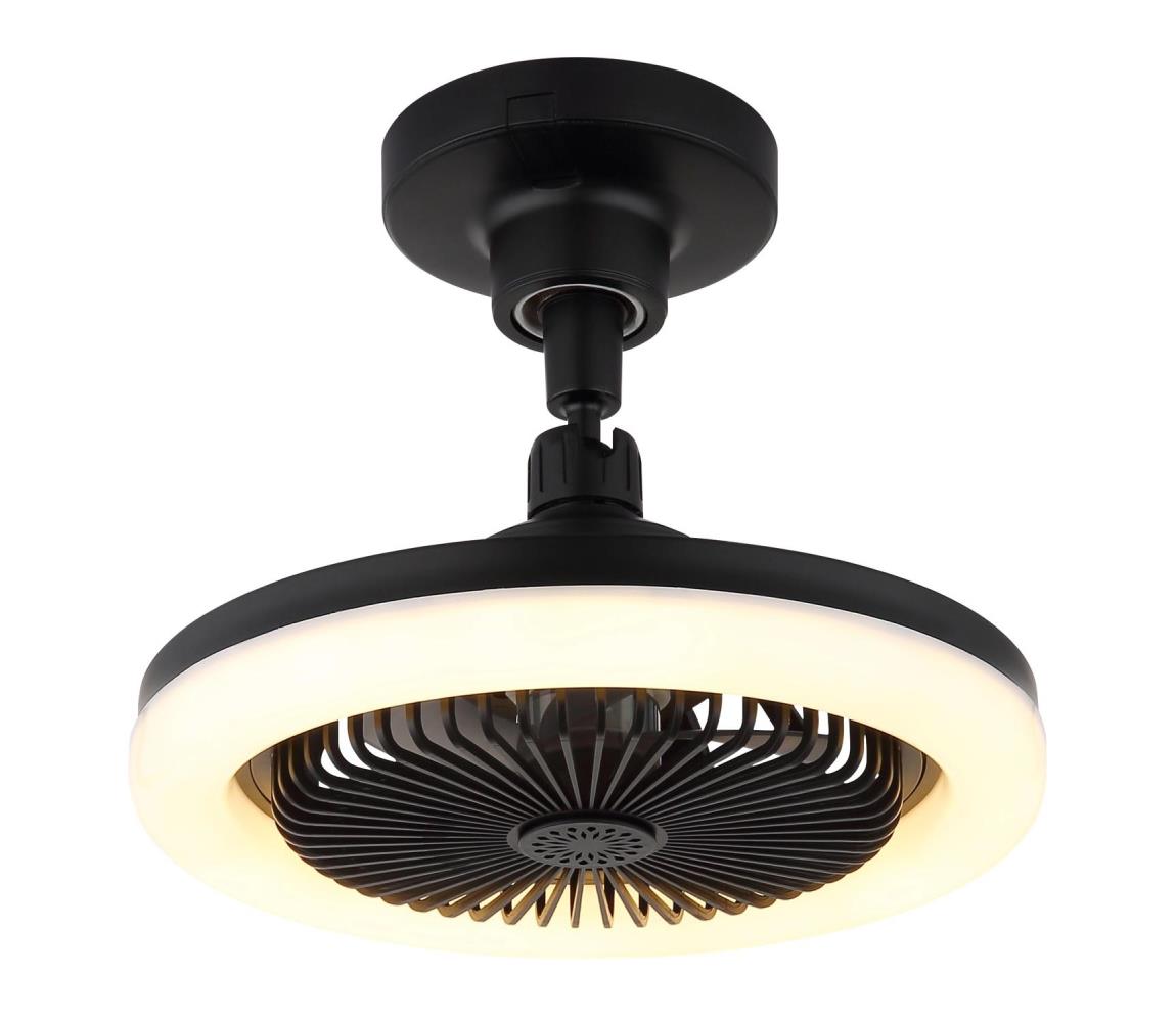 Globo 03680S - stmievateľný LED stropný látor LIDEA LED/20W/230V 3000-6500K čierny + diaľkové ovládanie 03680S
