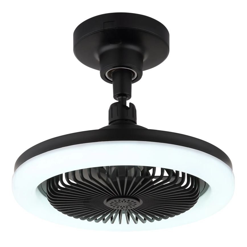 Globo - stmievateľný LED stropný ventilátor LED/20W/230V 3000-6500K čierny + diaľkové ovládanie