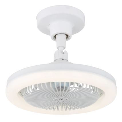 Globo - LED stmievateľný stropný ventilátor LED/20W/230V 3000-6500K biely + diaľkové ovládanie