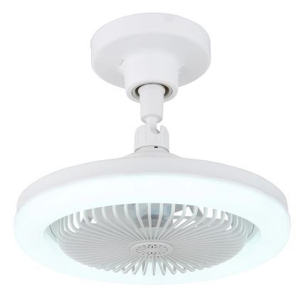 Globo - LED stmievateľný stropný ventilátor LED/20W/230V 3000-6500K biely + diaľkové ovládanie