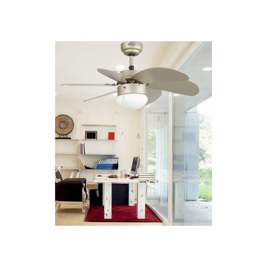 Globo - Stropný ventilátor 1xE14/60W/230V