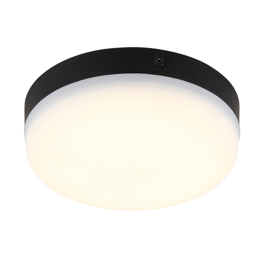 Globo - LED Stropné svietidlo LED/8W/230V 4000K pr. 12 cm čierna