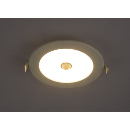 GLOBO 12391-12S - LED Kúpeľňové podhľadové svietidlo so senzorom UNELLA 1xLED/12W/230V