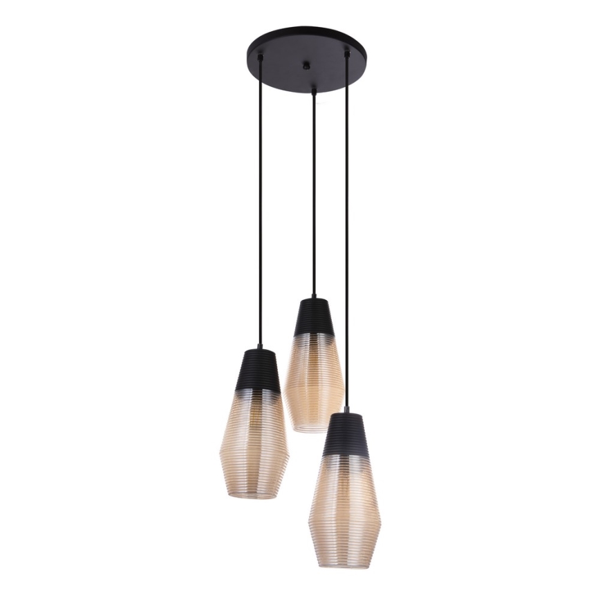 Globo 15043-3 - Luster na lanku WAYNE 3xE27/60W/230V