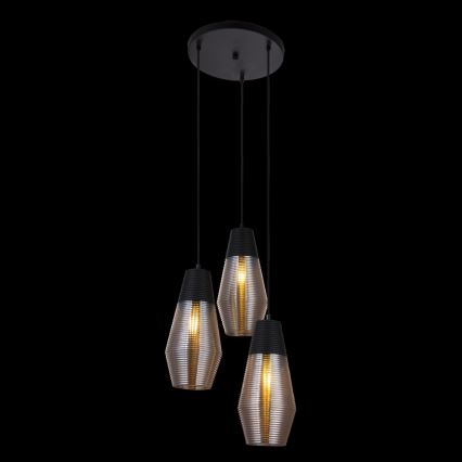 Globo 15043-3 - Luster na lanku WAYNE 3xE27/60W/230V