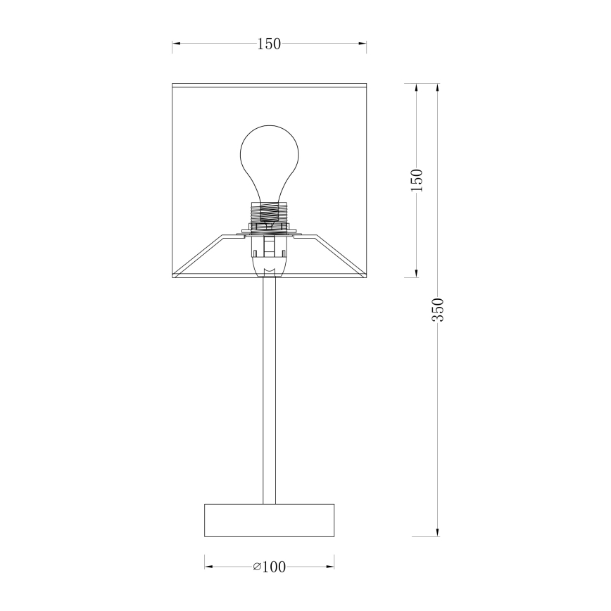 Globo - Stojanová lampa 1xE27/60W/230V