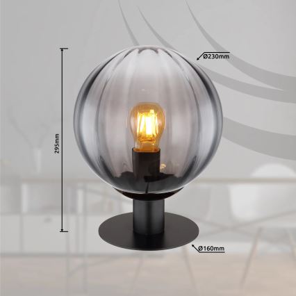 Globo - Stolná lampa 1xE27/12W/230V