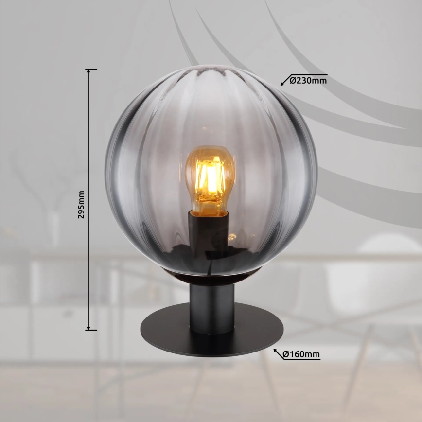 Globo - Stolná lampa 1xE27/12W/230V