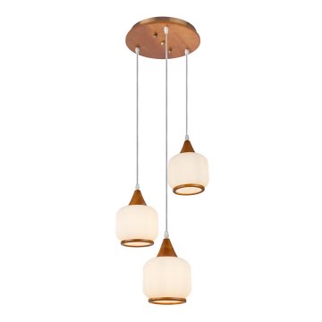 Globo 15308-3H - Luster na lanku MISSA 3xE27/60W/230V