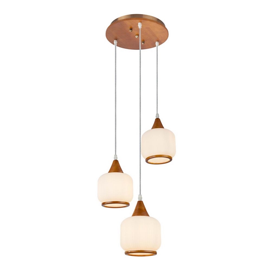 Globo 15308-3H - Luster na lanku MISSA 3xE27/60W/230V
