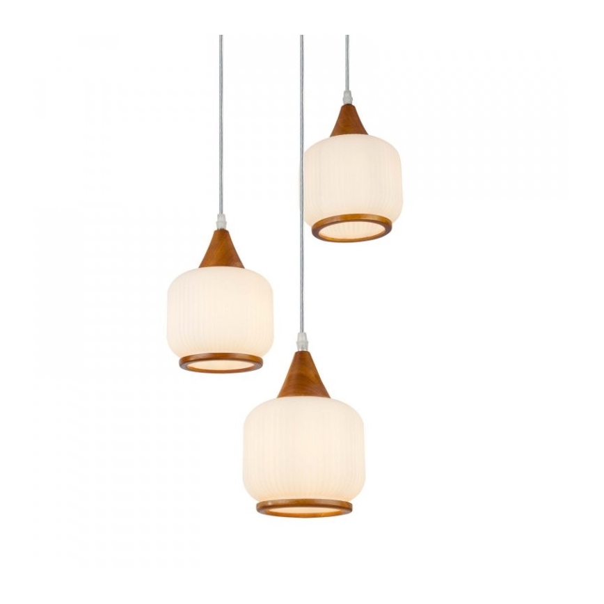 Globo 15308-3H - Luster na lanku MISSA 3xE27/60W/230V