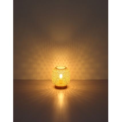 Globo - Stolná lampa 1xE27/60W/230V bambus