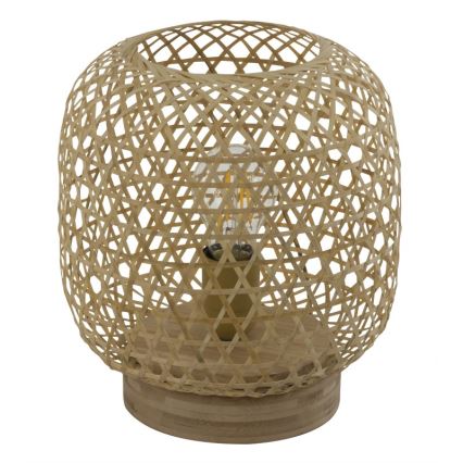 Globo - Stolná lampa 1xE27/60W/230V bambus