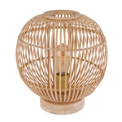 Globo - Stolná lampa 1xE27/60W230V bambus