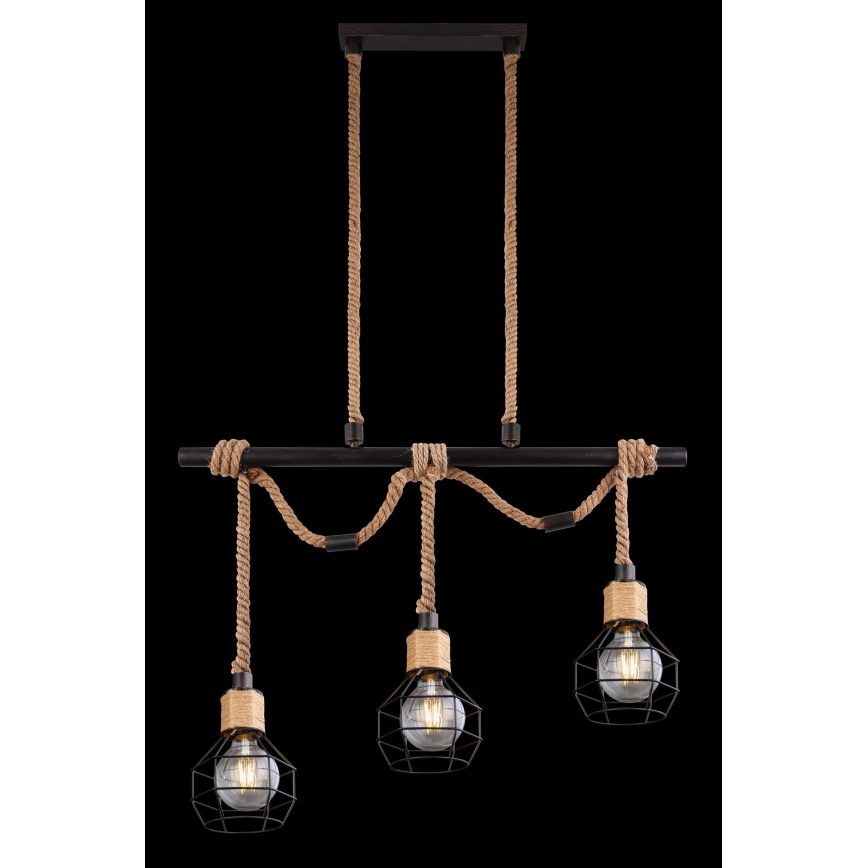 Globo - Luster na lanku 3xE27/60W/230V