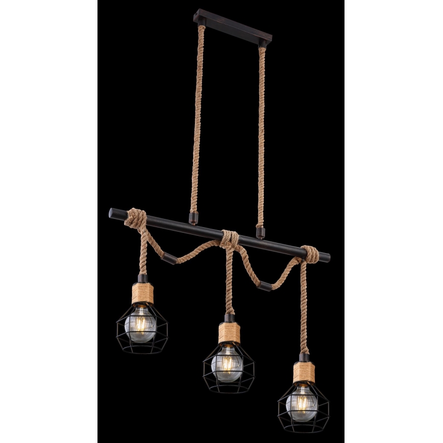 Globo - Luster na lanku 3xE27/60W/230V