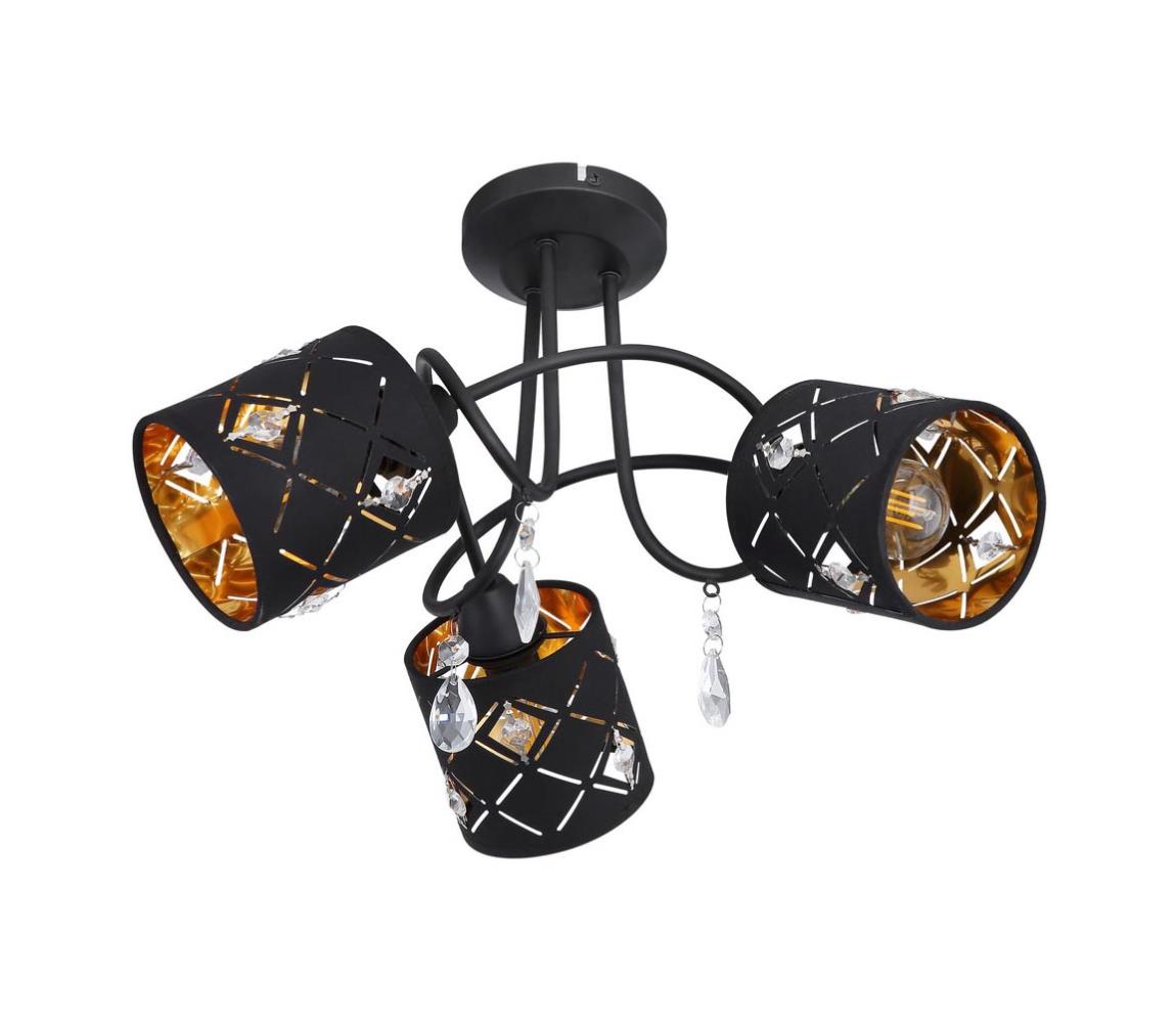 Globo Globo 15448-3D - Luster na tyči ABBEY 3xE14/25W/230V