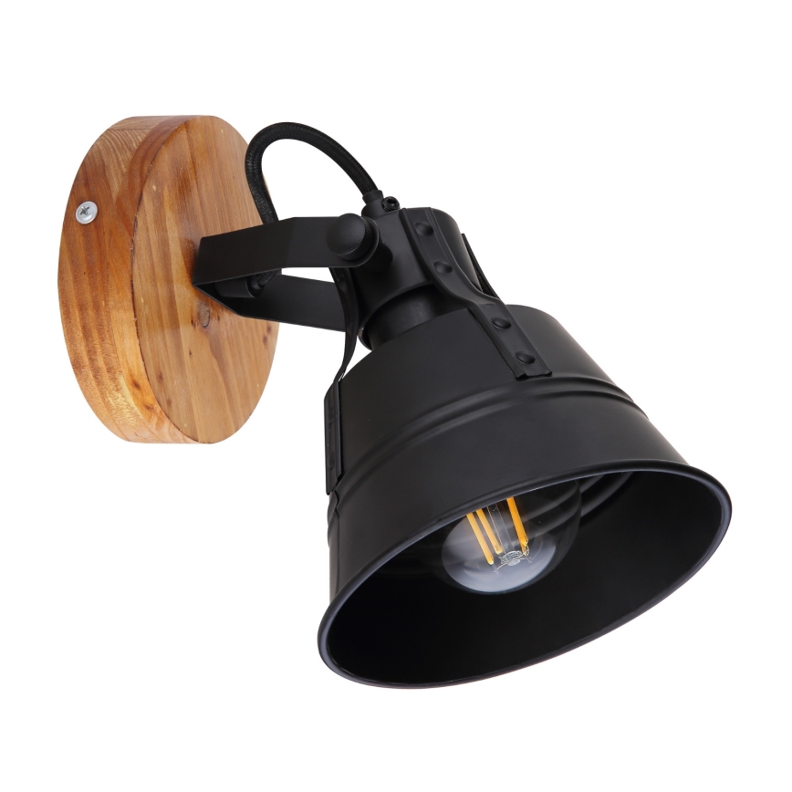 Globo - Nástenné bodové svietidlo 1xE27/60W/230V jedľa