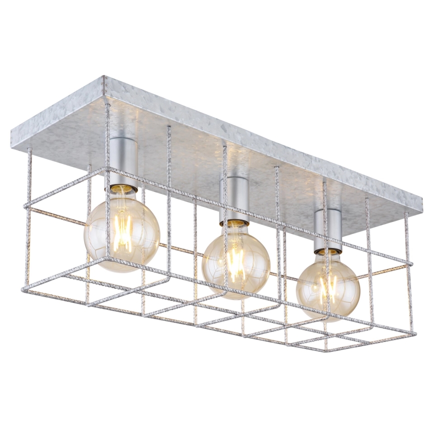 Globo 15530Z-3D - Stropné svietidlo MERRIL 3xE27/60W/230V
