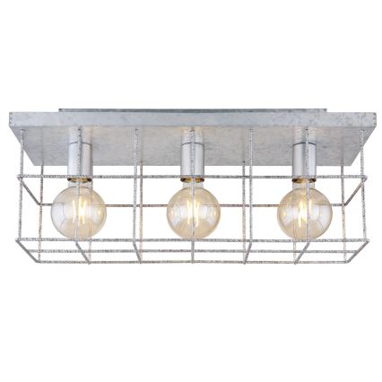 Globo 15530Z-3D - Stropné svietidlo MERRIL 3xE27/60W/230V