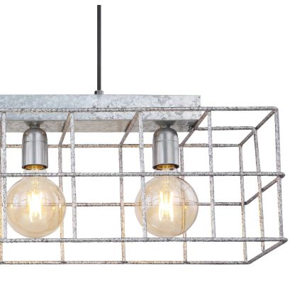 Globo 15530Z-4H - Luster na lanku MERRIL 4xE27/60W/230V