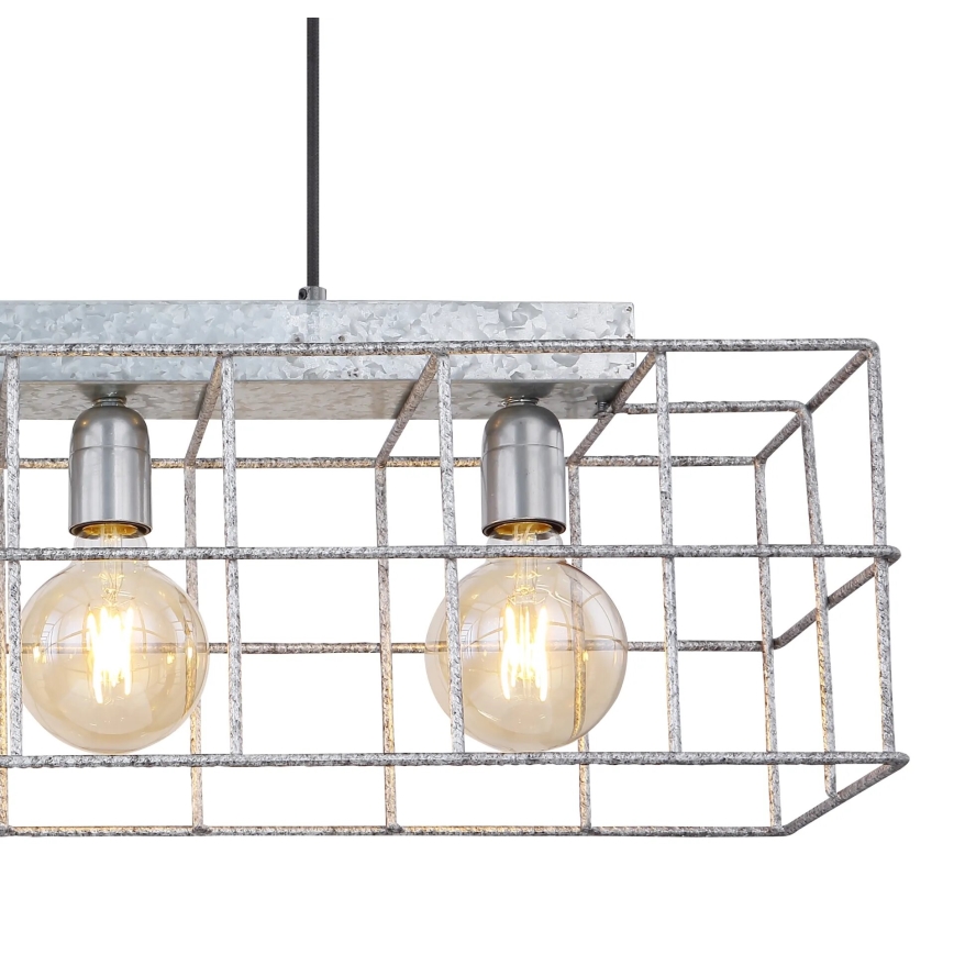 Globo 15530Z-4H - Luster na lanku MERRIL 4xE27/60W/230V