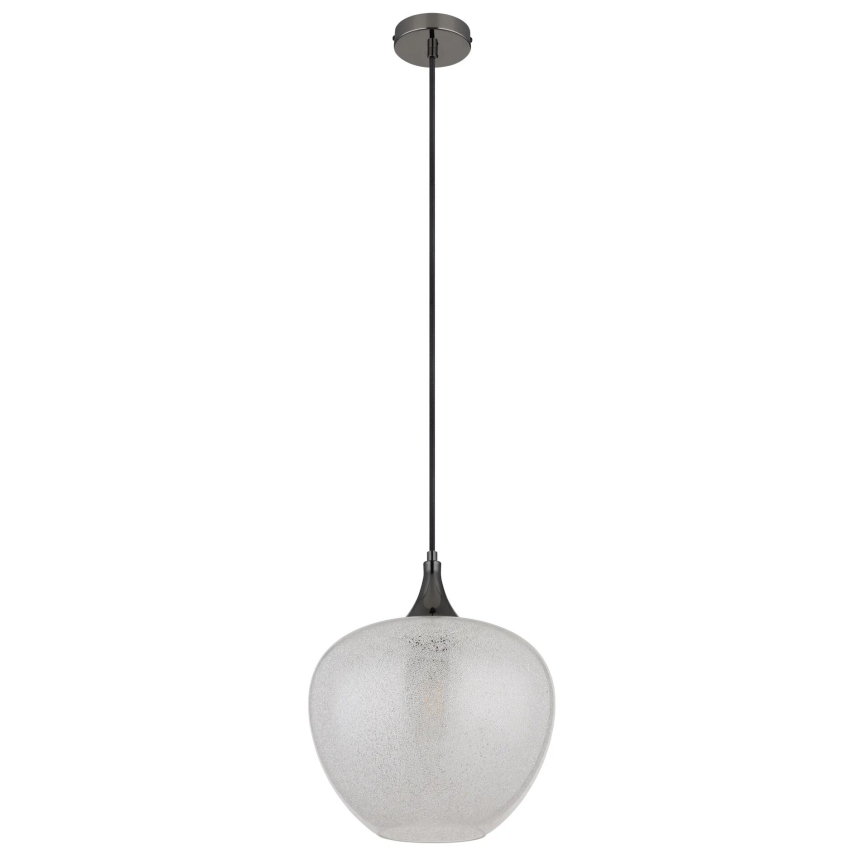 Globo - Luster na lanku 1xE27/40W/230V pr. 29 cm biela/antracit