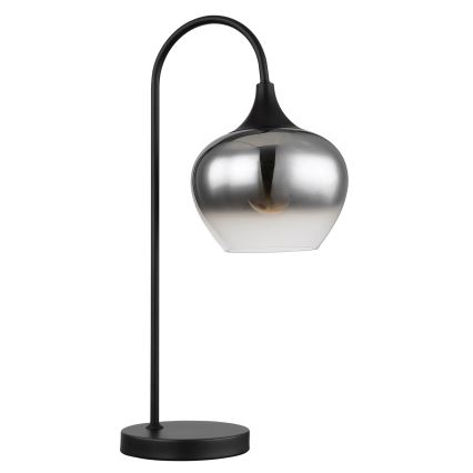 Globo - Stolná lampa 1xE27/40W/230V čierna