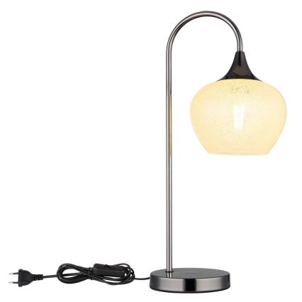 Globo - Stolná lampa 1xE27/40W/230V biela/antracit