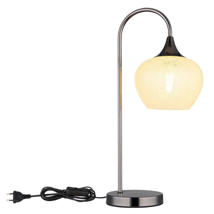 Globo - Stolná lampa 1xE27/40W/230V biela/antracit