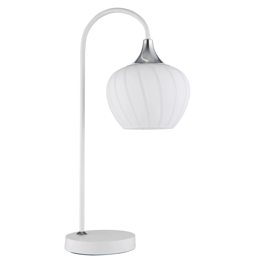 Globo - Stolná lampa 1xE27/40W/230V biela