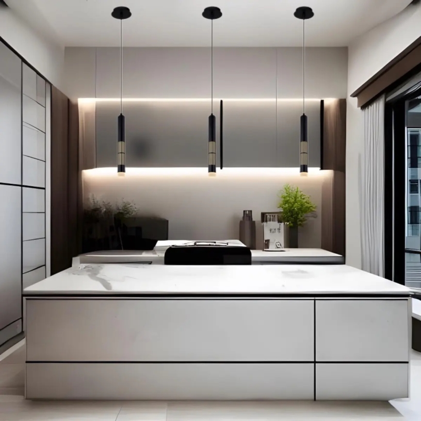 Globo - LED závesný luster na lanku LED/12W/230V 3000K čierna